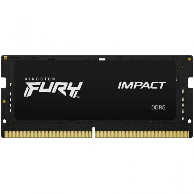 Оперативная память Kingston FURY 16 GB (2x8GB) SO-DIMM DDR5 4800 MHz Impact (KF548S38IBK2-16)