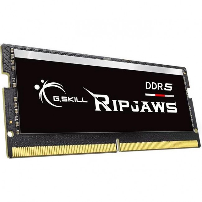 Оперативная память G.Skill 16 GB SO-DIMM DDR5 4800 MHz Ripjaws (F5-4800S4039A16GX1-RS)