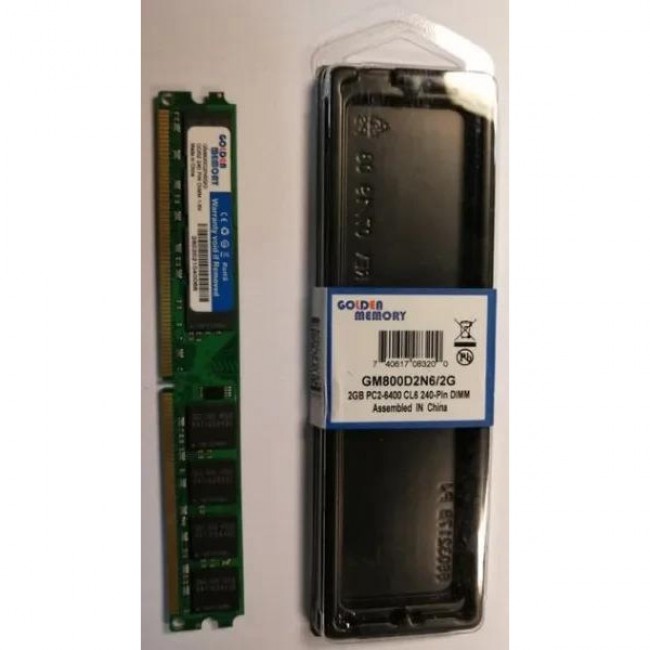 Golden Memory 2 GB DDR2 800 MHz (GM800D2N6/2G)