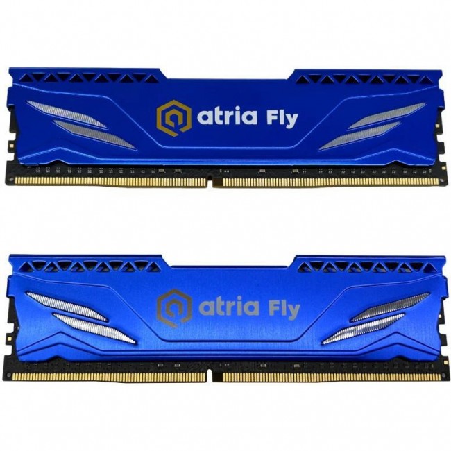 Оперативная память ATRIA 32 GB (2x16GB) DDR4 2666 MHz Fly Blue (UAT42666CL19BLK2/32)