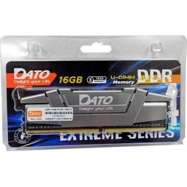 DATO 32 GB DDR4 3200 MHz Extreme Gray (EXB32G4DLDND32) UA
