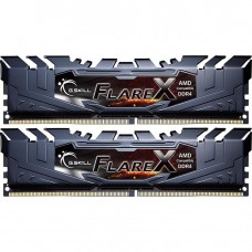 G.Skill 32 GB (2x16GB) DDR4 3200 MHz Flare X Black (F4-3200C16D-32GFX)