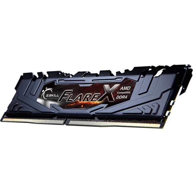 G.Skill 32 GB (2x16GB) DDR4 3200 MHz Flare X Black (F4-3200C16D-32GFX)