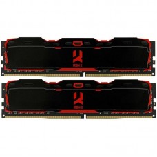 GOODRAM 32 GB (2x16GB) DDR4 3200 MHz IRDM X Black (IR-X3200D464L16A/32GDC)