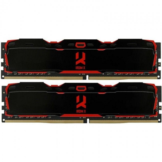 GOODRAM 32 GB (2x16GB) DDR4 3200 MHz IRDM X Black (IR-X3200D464L16A/32GDC)