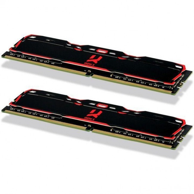 GOODRAM 32 GB (2x16GB) DDR4 3200 MHz IRDM X Black (IR-X3200D464L16A/32GDC)