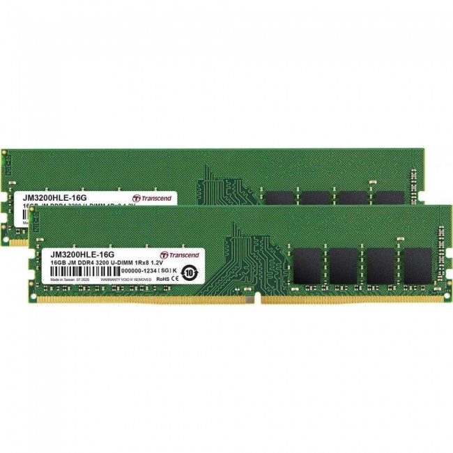 Transcend 32 GB DDR4 3200 MHz JetRam (JM3200HLE-32G)