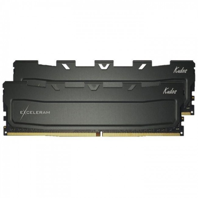 Exceleram 32 GB (2x16GB) DDR4 3200 MHz Kudos Black (EKBLACK4323222XD)