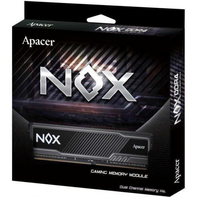 Apacer 32 GB (2x16GB) DDR4 3200 MHz Nox Black (AH4U32G32C282MBAA-2)