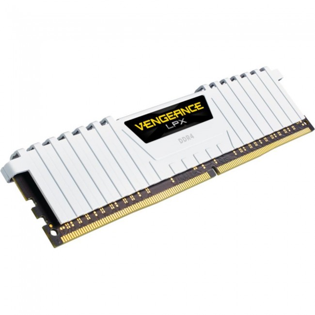Corsair 32 GB (2x16GB) DDR4 3200 MHz Vengeance LPX White (CMK32GX4M2E3200C16W)