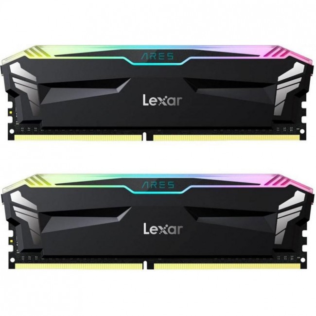 Lexar 32 GB (2x16GB) DDR4 3600 MHz Ares RGB Black (LD4BU016G-R3600GDLA)