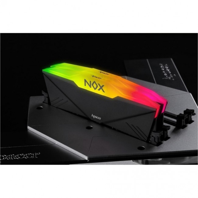 Apacer 32 GB (2х16GB) DDR4 3600 MHz NOX RGB Black (AH4U32G36C25YNBAA-2)
