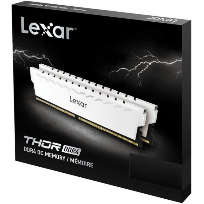 Lexar 32 GB (2x16GB) DDR4 3600 MHz Thor White (LD4BU016G-R3600GDWG)