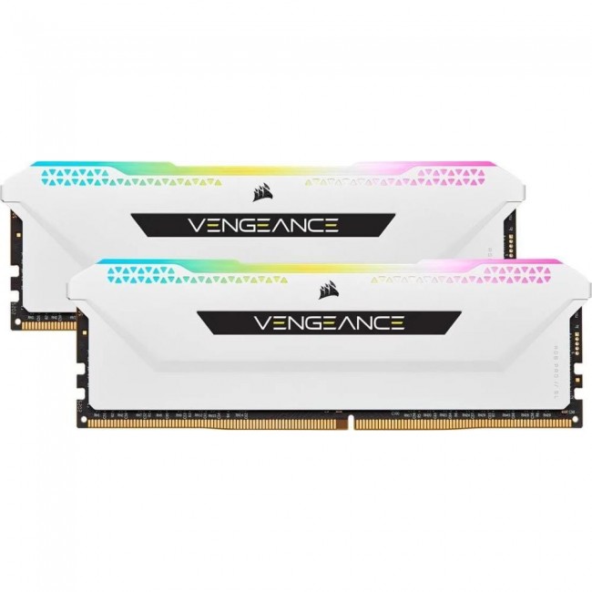 Corsair 32 GB (2x16GB) DDR4 3600 MHz Vengeance RGB Pro SL White (CMH32GX4M2D3600C18W)