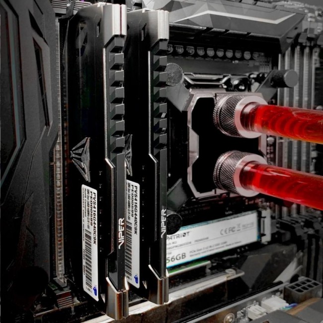 PATRIOT 32 GB (2x16GB) DDR4 3600 MHz Viper Steel (PVS432G360C8K)