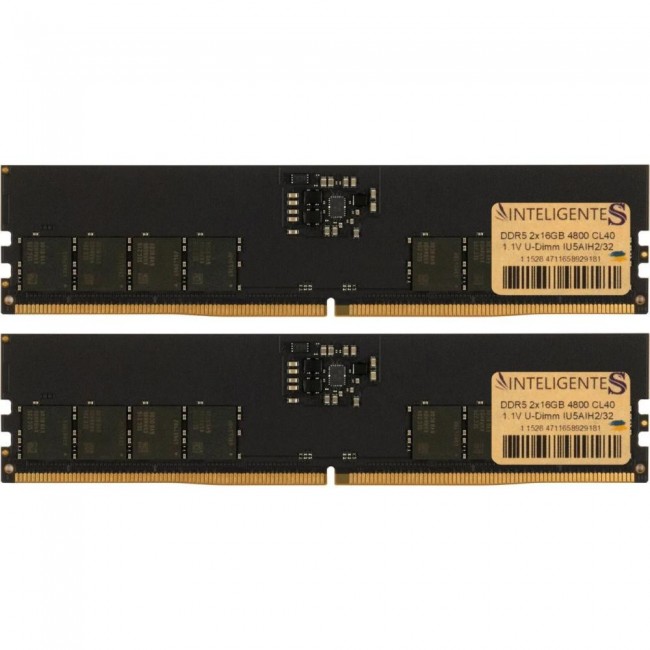 INTELIGENTES 32 GB (2x16GB) DDR5 4800 MHz (IU5AIH2/32)