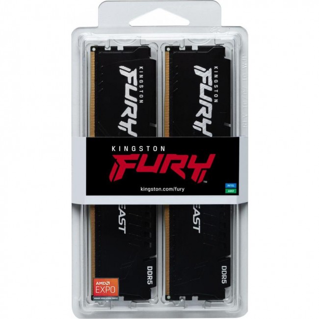 Оперативная память Kingston FURY 32 GB DDR5 5200 MHz Beast (KF552C36BBE-32)