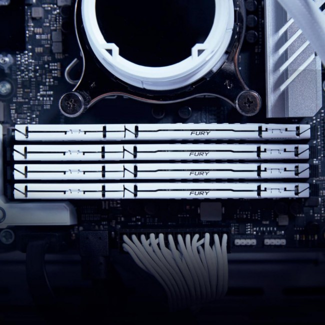 Оперативная память Kingston FURY 32 GB (2x16GB) DDR5 5200 MHz Beast EXPO White (KF552C36BWEK2-32)