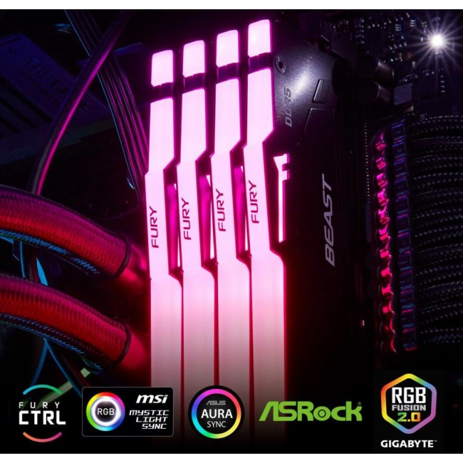 Kingston FURY 32 GB DDR5 5200 MHz Beast RGB EXPO (KF552C36BBEA-32)