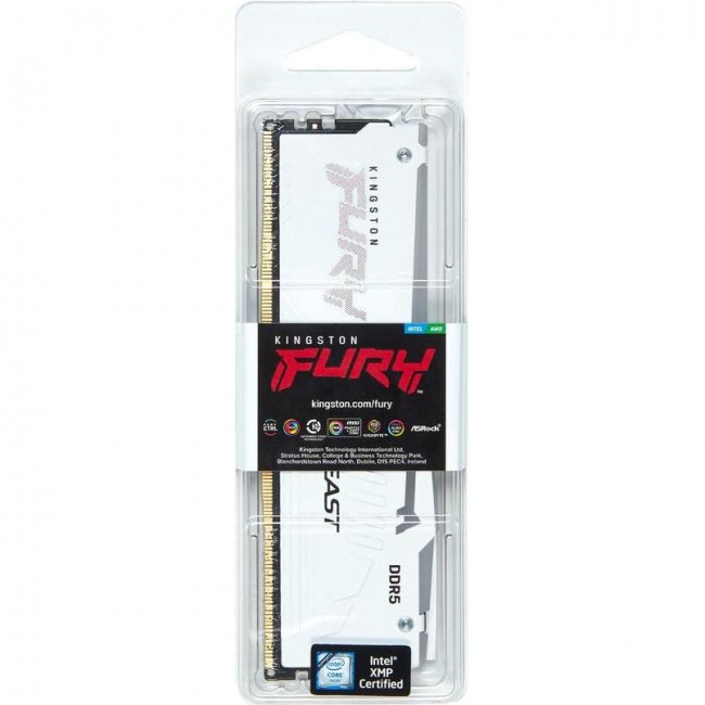 Kingston FURY 32 GB DDR5 5200 MHz Beast RGB White (KF552C40BWA-32)