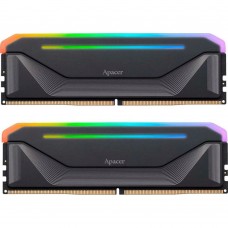 Apacer 32 GB (2x16GB) DDR5 5200 MHz Nox RGB Black (AH5U32G52C522NBAA-2)