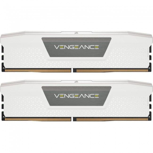 Corsair 32 GB (2x16GB) DDR5 5200 MHz Vengeance White (CMK32GX5M2B5200C40W)