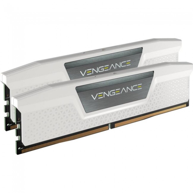 Corsair 32 GB (2x16GB) DDR5 5200 MHz Vengeance White (CMK32GX5M2B5200C40W)
