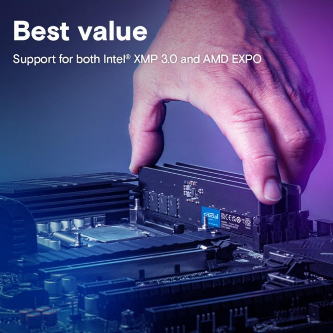 Crucial 32 GB DDR5 5600 MHz (CT32G56C46U5)