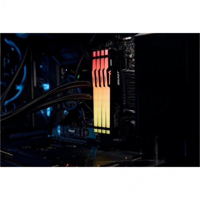 Kingston FURY 32 GB (2x16GB) DDR5 5600 MHz Beast RGB (KF556C40BBAK2-32)