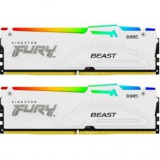 Kingston FURY 32 GB (2x16GB) DDR5 5600 MHz Beast RGB EXPO White (KF556C36BWEAK2-32)