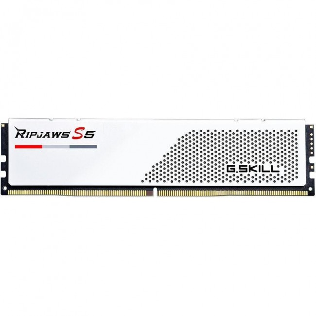 G.Skill 32 GB (2x16GB) DDR5 5600 MHz Ripjaws S5 Matte White (F5-5600J3036D16GX2-RS5W)