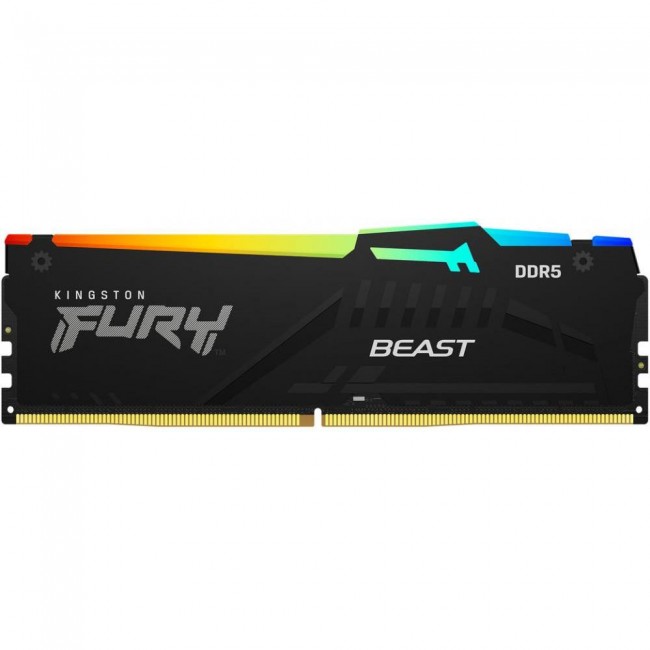 Kingston FURY 32 GB (2x16GB) DDR5 6000 MHz Beast RGB Black (KF560C30BBAK2-32)