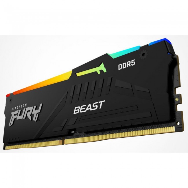 Kingston FURY 32 GB (2x16GB) DDR5 6000 MHz Beast RGB Black (KF560C30BBAK2-32)