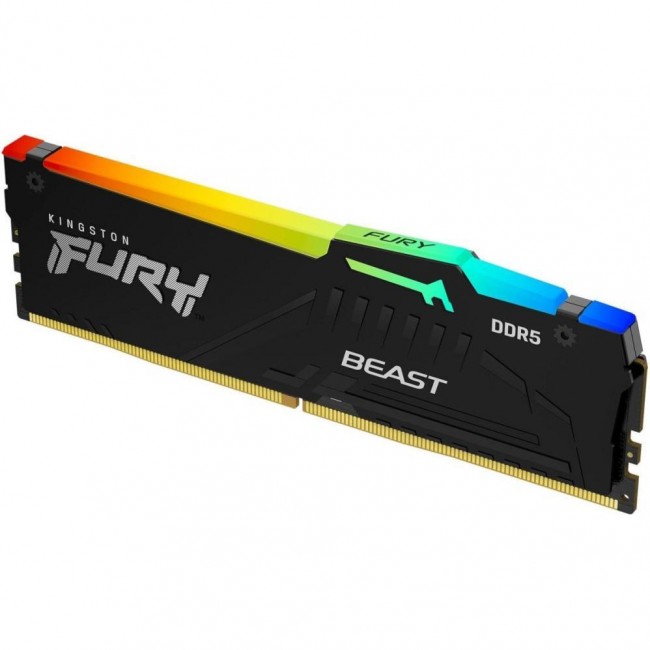 Kingston FURY 32 GB (2x16GB) DDR5 6000 MHz Beast RGB EXPO Black (KF560C36BBE2AK2-32)