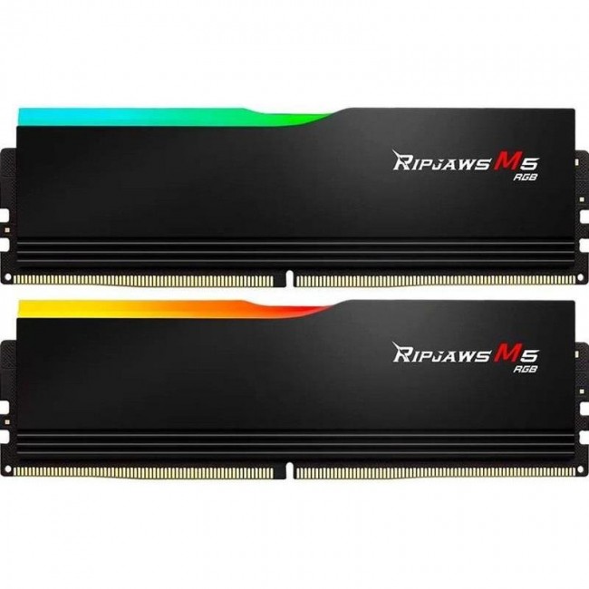 G.Skill 32 GB (2x16GB) DDR5 6000 MHz Ripjaws M5 RGB Black (F5-6000J3040F16GX2-RM5RK)