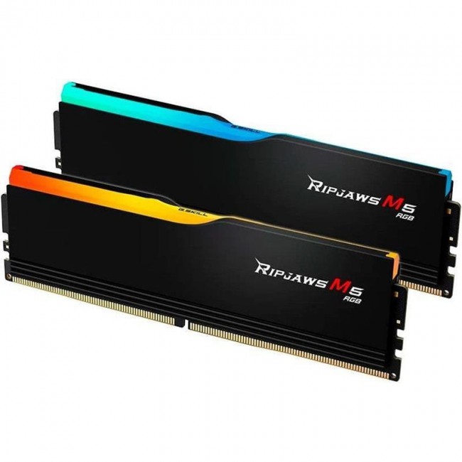 G.Skill 32 GB (2x16GB) DDR5 6000 MHz Ripjaws M5 RGB Black (F5-6000J3040F16GX2-RM5RK)