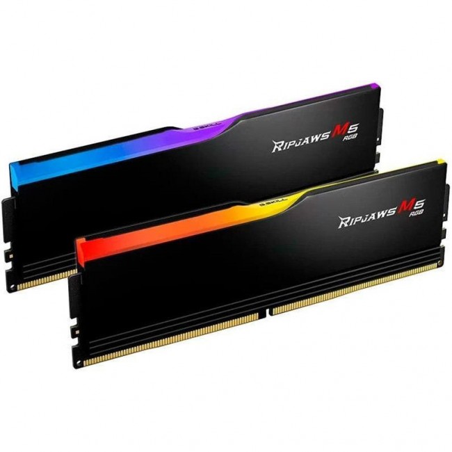 G.Skill 32 GB (2x16GB) DDR5 6000 MHz Ripjaws M5 RGB Black (F5-6000J3040F16GX2-RM5RK)