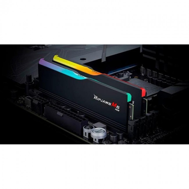 G.Skill 32 GB (2x16GB) DDR5 6000 MHz Ripjaws M5 RGB Black (F5-6000J3040F16GX2-RM5RK)