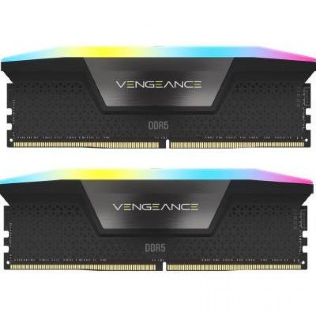 Corsair 32 GB (2x16GB) DDR5 6000 MHz Vengeance RGB (CMH32GX5M2B6000C30)