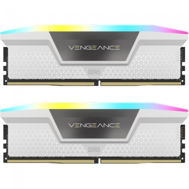 Corsair 32 GB (2x16GB) DDR5 6000 MHz Vengeance RGB (CMH32GX5M2E6000C36W)