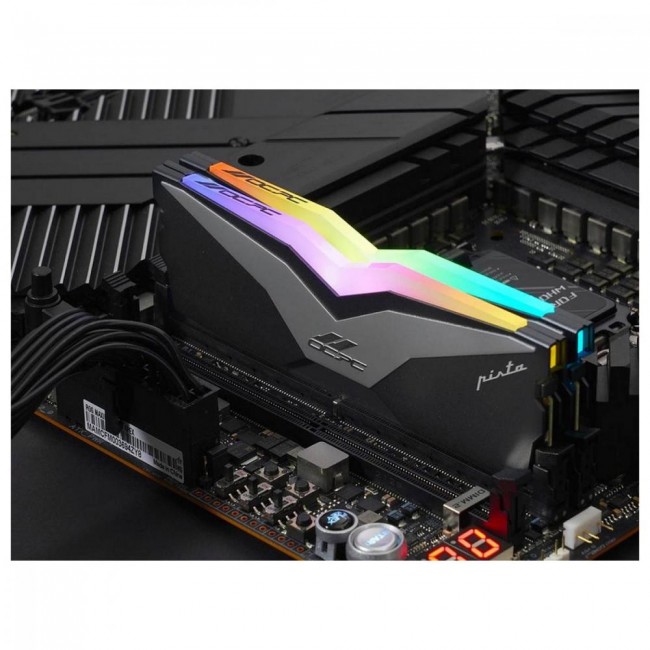 OCPC 32 GB (2x16GB) DDR5 6200 MHz Pista Titanium/Silver (MMPT2K32GD562C36T)
