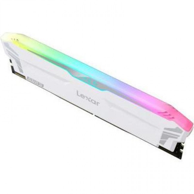 Lexar 32 GB (2x16GB) DDR5 6400 MHz Ares Gaming White RGB (LD5EU016G-R6400GDWA)