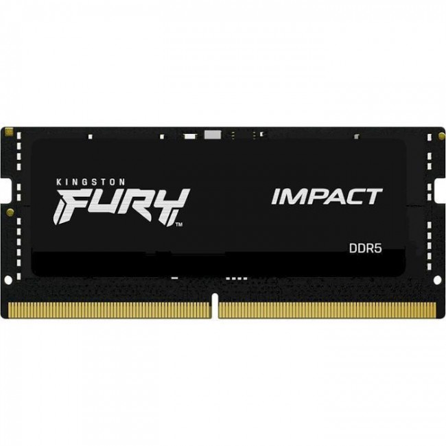 Оперативная память Kingston FURY 32 GB (2x16GB) DDR5 6400 MHz Impact Black (KF564S38IBK2-32)