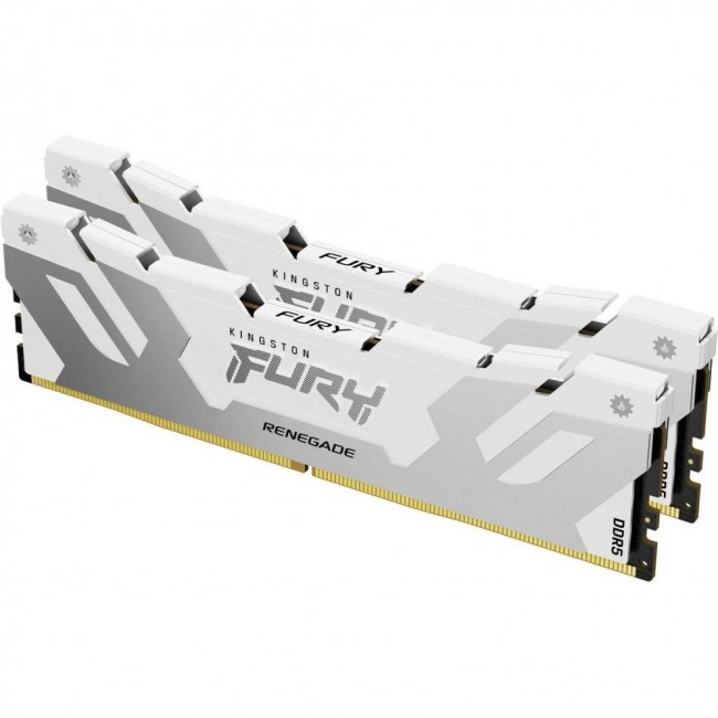 Kingston FURY 32 GB (2x16GB) DDR5 6400 MHz Renegade Silver/White (KF564C32RWK2-32)