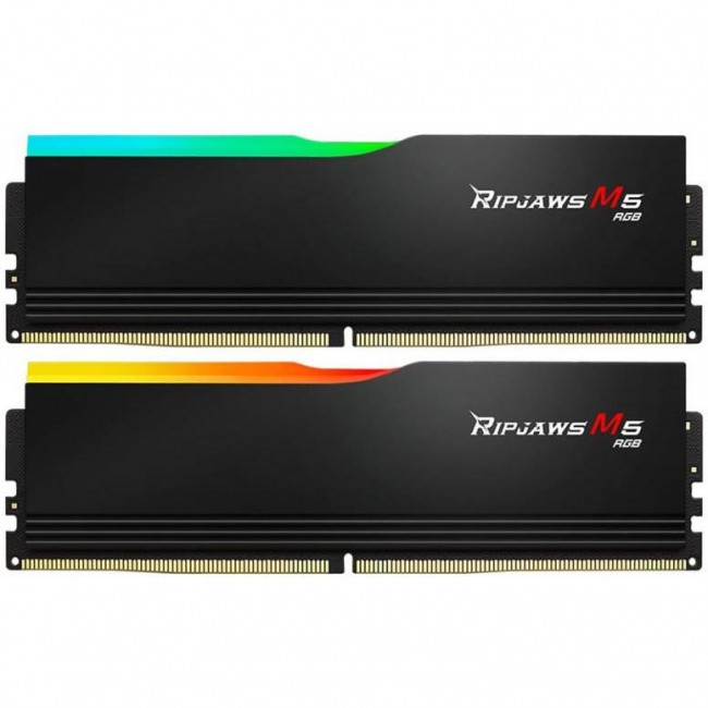 Оперативная память G.Skill 32 GB (2x16GB) DDR5 6400 MHz Ripjaws M5 RGB Black (F5-6400J3239G16GX2-RM5RK)