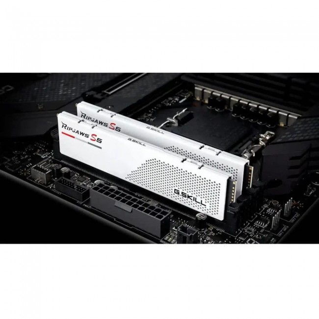 Оперативная память G.Skill 32 GB (2x16GB) DDR5 6400 MHz Ripjaws S5 White (F5-6400J3648F16GX2-RS5W)