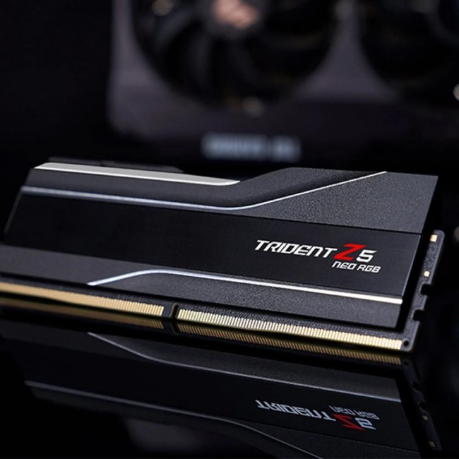 G.Skill 32 GB (2x16GB) DDR5 6400 MHz Trident Z5 Neo RGB Black (F5-6400J3239G16GX2-TZ5NR)