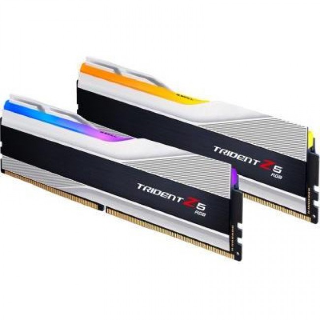 Оперативная память G.Skill 32 GB (2x16GB) DDR5 6400 MHz Trident Z5 RGB Silver (F5-6400J3239G16GX2-TZ5RS)