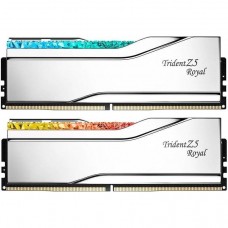 Оперативная память G.Skill 32 GB (2x16GB) DDR5 6400 MHz Trident Z5 Royal Silver (F5-6400J3239G16GX2-TR5S)