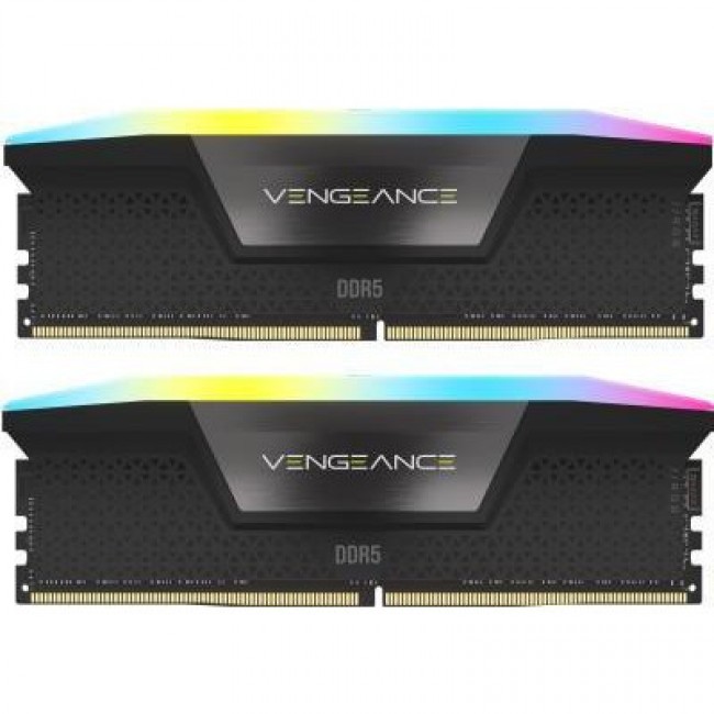 Corsair 32 GB (2x16GB) DDR5 6400 MHz Vengeance RGB (CMH32GX5M2B6400C36)